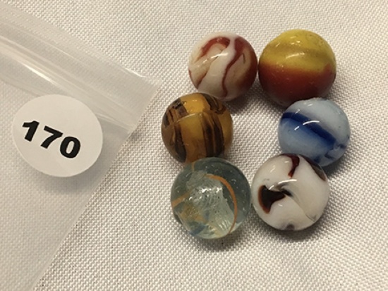 (6) 5/8 in. Marbles