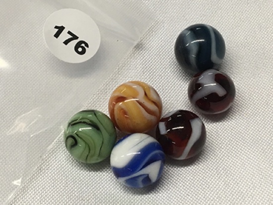 (6) 5/8 in. Marbles