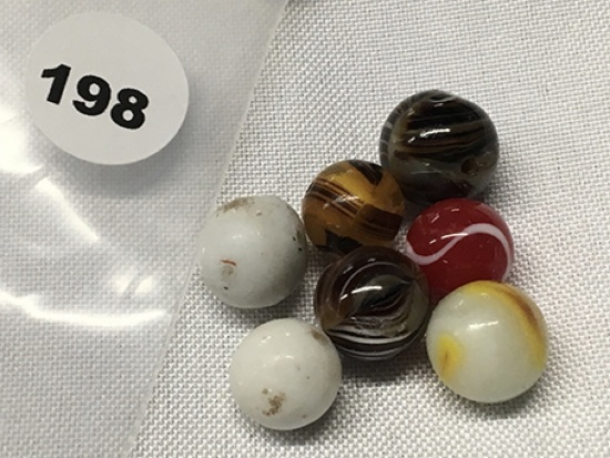 (7) 1/2 in. Marbles