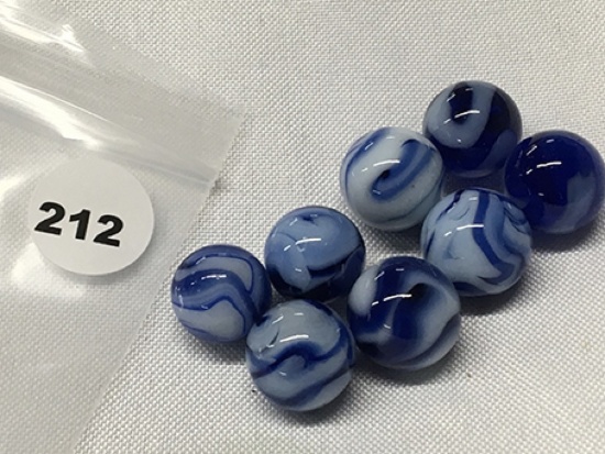 (8) 5/8 in.  Marbles