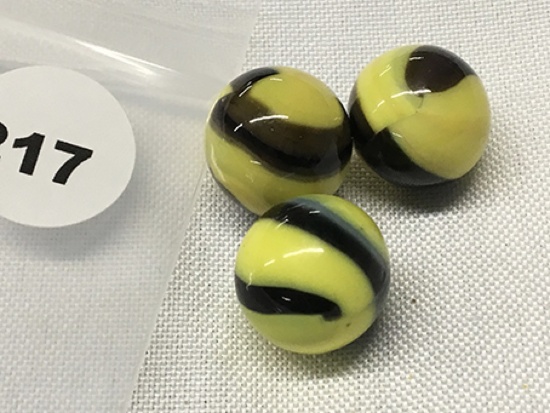 (3) 5/8  in. Marbles