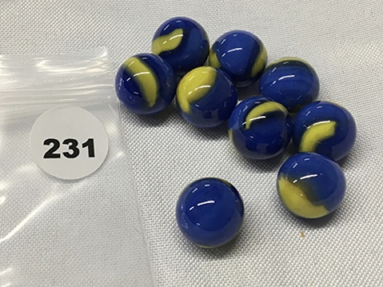 (9) 5/8 in. Marbles