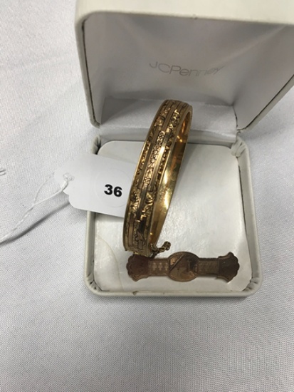 Victorian Bar Pin, Bracelet market Hayward 1/20 gold filled