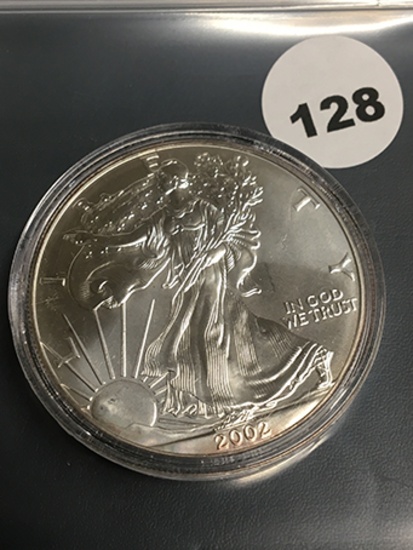 2002 American Silver Eagle