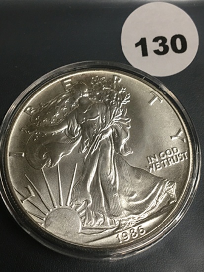 1986 American Silver Eagle