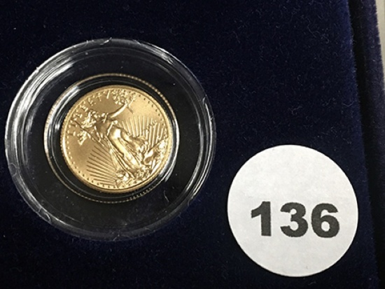 2016 1/10 oz Gold Eagle
