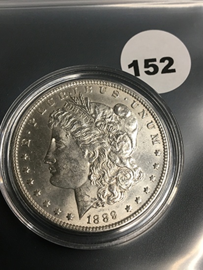 1889 Morgan Dollar