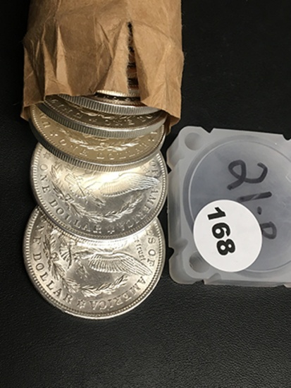 BU  Roll of 1921-P Morgan Dollars (20 Coins)