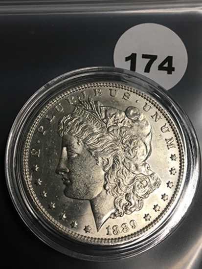 1889 Morgan Dollar BU