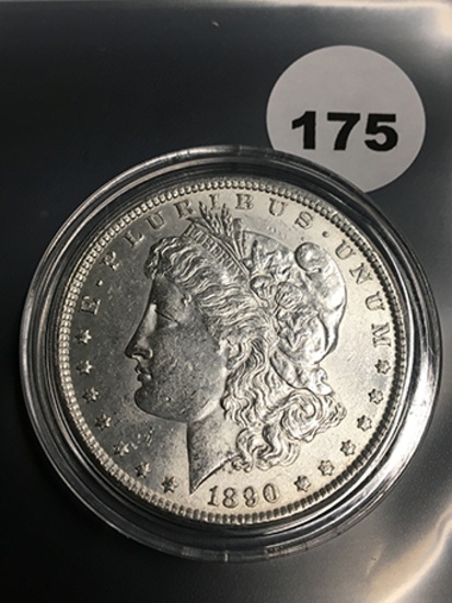 1890 Morgan Dollar BU