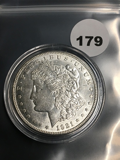 1921-S Morgan Dollar BU