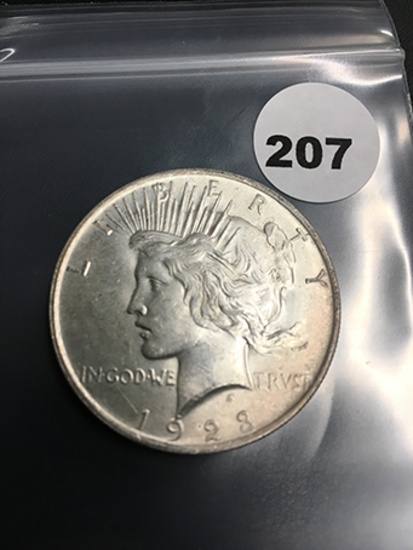1923 Peace Dollar