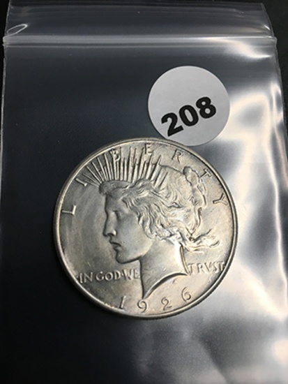 1926 Peace Dollar