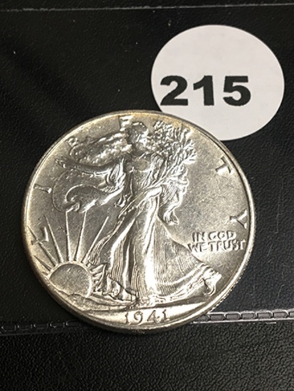 1941 Walking Liberty Half Dollar