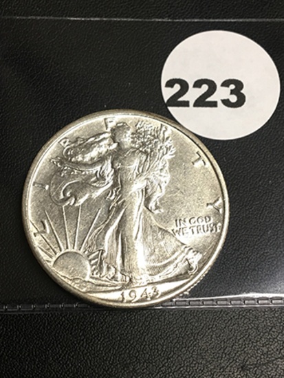 1943-S Walking Liberty Half Dollar