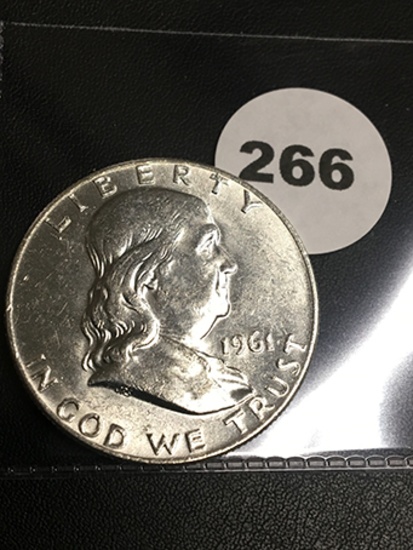 1961-D Franklin Half Dollar