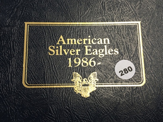 Book of 32 American Eagles 1986-2017 (Nice Set)
