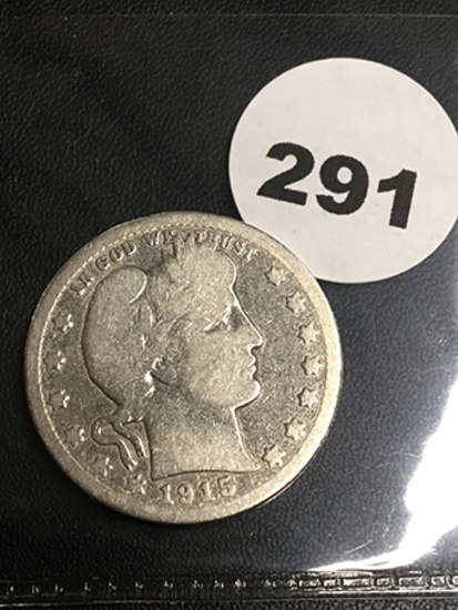 1915-D Barber Quarter