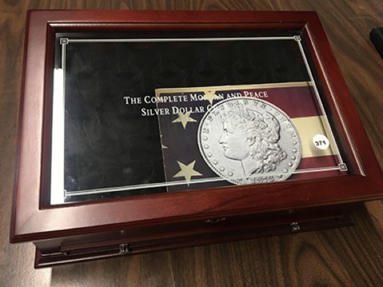 Morgan & Peace Dollar Collector Display Case