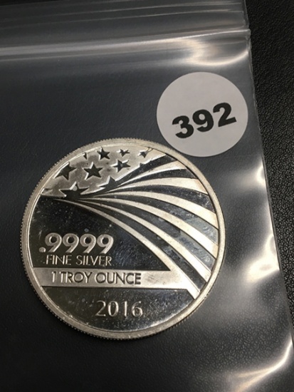 2016 APMEX RMC Round 1 Troy Ounce .9999 Silver