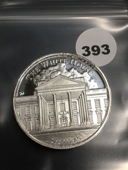 45th President 2 oz 999 AG