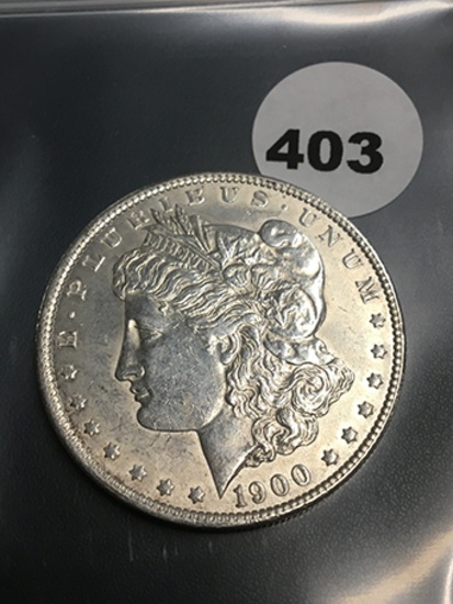 1900 Morgan Dollar