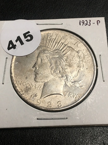 1923 Peace Dollar
