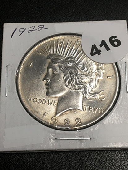 1922 Peace Dollar