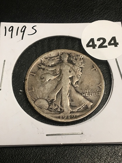 1919-S Walking Liberty Half