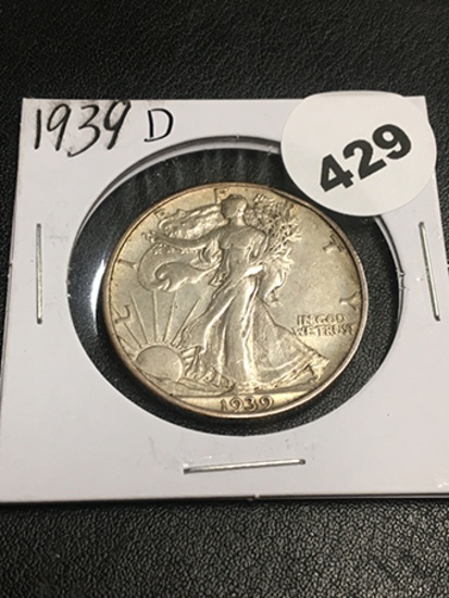 1939-D Walking Liberty Half