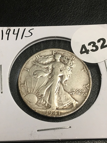 1941-S Walking Liberty Half