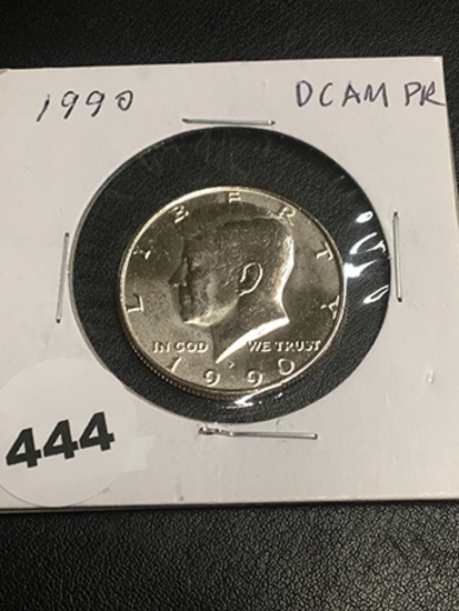 1990 Kennedy Half