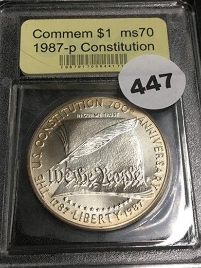 1987 Constitution Comm MS70
