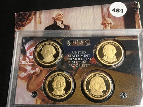 2007 Presidential $1 Coin Proof Set