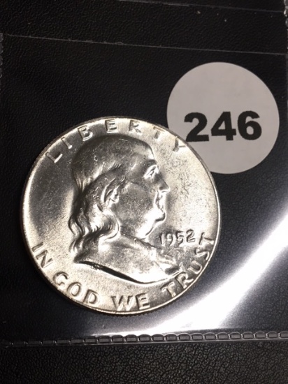 1952 Franklin Half Dollar