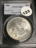 1886 Morgan Dollar PCGS MS64
