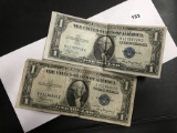 (2) 1935 A $1 Notes