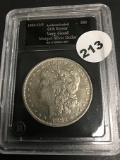 1882 O/S Error Morgan Dollar VG