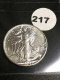 1941-S Walking Liberty Half Dollar