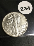 1947-D Walking Liberty Half Dollar