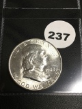 1948-D Franklin Half Dollar