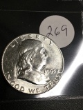 1963 Franklin Half Dollar