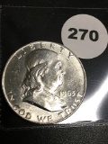 1963-D Franklin Half Dollar