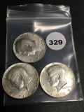 (2) 1965 Kennedy Half , BC Half