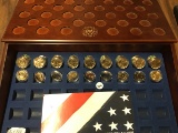 Case American Mint Presidential Coin Dollars $117 Total Proof Dollars
