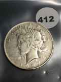 1927-D Peace Dollar