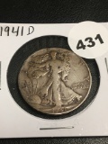 1941-D Walking Liberty Half