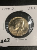 1980-D Kennedy Half