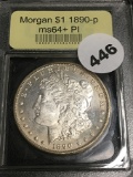 1890 Morgan Dollar MS64