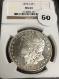 1878-S Morgan Dollar MS63